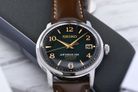 Seiko Presage SRPE45J1 Cocktail Mojito Green Dial Brown Leather Strap-4