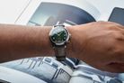 Seiko Presage SRPE45J1 Cocktail Mojito Green Dial Brown Leather Strap-7