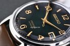 Seiko Presage SRPE45J1 Cocktail Mojito Green Dial Brown Leather Strap-10