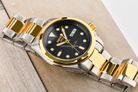 Seiko 5 Sports SRPE60K1 Black Dial Dual Tone Stainless Steel Strap-6