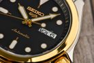 Seiko 5 Sports SRPE60K1 Black Dial Dual Tone Stainless Steel Strap-8