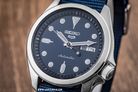 Seiko 5 Sports SRPE63K1 Sports Style Blue Dial Blue Nylon Strap-5
