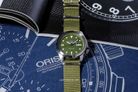 Seiko 5 Sports SRPE65K1 Automatic Green Olive Dial Green Olive Nylon Strap-5