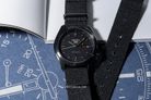 Seiko 5 Sports SRPE69K1 SKX Street Style Black Dial Black Nylon Strap-4