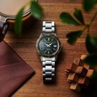 Seiko Presage SRPG07J1 Style60s Automatic Dark Green Dial Stainless Steel Strap-3