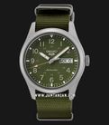 Seiko 5 Sports SRPG33K1 Automatic Field Green Dial Green Nylon Strap-0