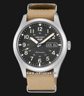 Seiko 5 Sports SRPG35K1 Automatic Black Dial Beige Nylon Strap-0