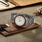 Seiko Presage SRPH93J1 Style60s Automatic Beige Dial Stainless Steel Strap-3