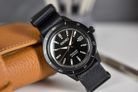 Seiko Presage SRPH95J1 Style60s Automatic Black Dial Black Leather Strap-6