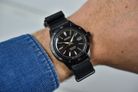 Seiko Presage SRPH95J1 Style60s Automatic Black Dial Black Leather Strap-7
