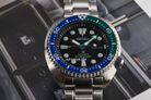 Seiko Prospex SRPJ35K1 Tropical Lagoon Special Edition Turtle Black Dial Stainless Steel Strap-5