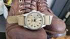 Seiko 5 Sports SRPJ83K1 Mid-Field Sports Style Automatic Men Beige Dial Beige Nylon Strap-6