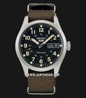 Seiko 5 Sports SRPJ85K1 Mid-Field Sports Style Green Zone Automatic Men Black Dial Nylon Strap-0