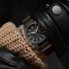 Seiko 5 Sports SRPJ85K1 Mid-Field Sports Style Green Zone Automatic Men Black Dial Nylon Strap-7