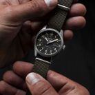 Seiko 5 Sports SRPJ85K1 Mid-Field Sports Style Green Zone Automatic Men Black Dial Nylon Strap-8