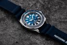 Seiko Prospex SRPJ93K1 King Samurai PADI Great Blue Dial Blue Silicone Strap Special Edition-7