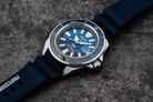 Seiko Prospex SRPJ93K1 King Samurai PADI Great Blue Dial Blue Silicone Strap Special Edition-8