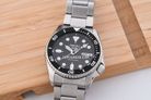 Seiko 5 Sports SRPK29K1 5KX Midi SKX Sports Style Black Dial Stainless Steel Strap-7