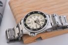Seiko 5 Sports SRPK31K1 5KX Midi SKX Sports Style Beige Dial Stainless Steel Strap-6