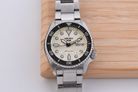Seiko 5 Sports SRPK31K1 5KX Midi SKX Sports Style Beige Dial Stainless Steel Strap-7
