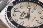 Seiko 5 Sports SRPK31K1 5KX Midi SKX Sports Style Beige Dial Stainless Steel Strap-11
