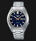 Seiko 5 Sports SRPK87K1 SNXS Series Men Blue Dial Stainless Steel Strap-0