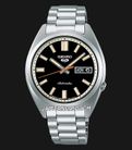 Seiko 5 Sports SRPK89K1 SNXS Series Men Black Dial Stainless Steel Strap-0