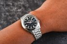 Seiko 5 Sports SRPK89K1 SNXS Series Men Black Dial Stainless Steel Strap-9