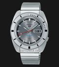 Seiko 5 Sports SRPL03K1 Heritage Design Re-creation Grey Dial + Extra Strap Limited Edition-0