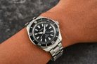 Seiko Prospex SRPL13K1 Diver Samurai Shog-Urai Black Dial Stainless Steel Strap-11