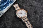Seiko Ladies SRZ542P1 Diamond Mother Of Pearl Dial Dual Tone Stainless Steel Strap-5