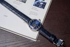 Seiko Presage SSA405J1 Cocktail Time Blue Moon Open Heart Dial Blue Leather Strap-3