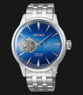 Seiko Presage SSA439J1 Cocktail Time Blue Acapulco Automatic Blue Dial Stainless Steel Strap-0