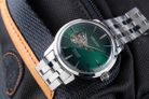 Seiko Presage SSA441J1 Cocktail Automatic Open Heart Green Gradation Dial Stainless Steel Strap-4