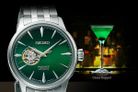 Seiko Presage SSA441J1 Cocktail Automatic Open Heart Green Gradation Dial Stainless Steel Strap-10