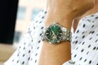 Seiko Presage SSA441J1 Cocktail Automatic Open Heart Green Gradation Dial Stainless Steel Strap-11