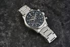Seiko Chronograph SSB447P1 Discover More Black Dial Stainless Steel Strap-6