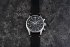 Seiko Chronograph SSB449P1 Discover More Black Dial Black Nylon Strap-5