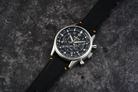 Seiko Chronograph SSB449P1 Discover More Black Dial Black Nylon Strap-7