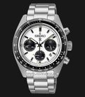 Seiko Prospex SSC813P1 Speedtimer SeiTona Panda Solar Chronograph White Dial Stainless Steel Strap-0