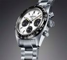 Seiko Prospex SSC813P1 Speedtimer SeiTona Panda Solar Chronograph White Dial Stainless Steel Strap-5
