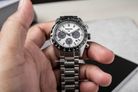 Seiko Prospex SSC813P1 Speedtimer SeiTona Panda Solar Chronograph White Dial Stainless Steel Strap-11