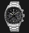 Seiko Prospex SSC819P1 Speedtimer Solar Chronograph Black Dial Stainless Steel Strap-0
