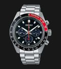 Seiko Prospex SSC915P1 Speedtimer Solar Chronograph Black Dial Stainless Steel Strap-0