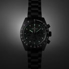Seiko Prospex SSC917P1 Black Series Night Vision Speedtimer Solar Chronograph Stainless Steel Strap-3