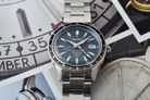 Seiko Presage SSK009J1 Style60's Automatic GMT Blue Dial Stainless Steel Strap-6