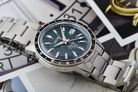Seiko Presage SSK009J1 Style60's Automatic GMT Blue Dial Stainless Steel Strap-7