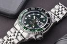 Seiko 5 Sports SSK035K1 SKX Series Automatic GMT Sprite Green Black Dial Stainless Steel Strap-10
