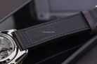 Seiko 5 Sports SSK036K1 SKX Series Automatic GMT Black Dial Brown Leather Strap-8