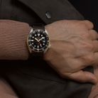 Seiko 5 Sports SSK036K1 SKX Series Automatic GMT Black Dial Brown Leather Strap-22